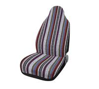 Housse Siege Auto Cuir 1 Pièce Couverture Housse Siège Baquet Résistant À l'usure Protecteur pour Voiture Camion SUV Décoration Siège Colorée Couverture Housse De Siege Voiture(F Colorful 6)