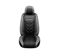Housse siège Auto Housses Siège Auto Universelles Cuir pour Peugeot 207 206(Black Gray 5 Seats)