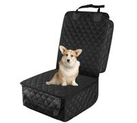 Housse Siège Avant Étanche Chien pour Lancia Ypsilon 2024 2025 2026 | Protection Antidérapante Matelassée avec Poche de Rangement, 1 Pièce