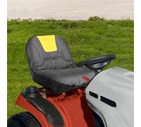 Housse siège Tondeuse pour Stiga Combi 166 2010-2025 2026+ | Protection de siège tracteur tondeuse en tissu Oxford 600D rembourré, ajustement élastique, poche filet bande réfléchissante
