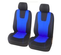 Housse siège Voiture Accessoires Intérieurs Universels pour Rio K2 pour Focus Et pour Peugeot 1/2/5/7 Voitures (Housse De Siège Compatible avec Airbag)(2 Seats-Blue)