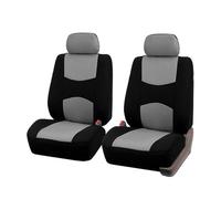 Housse siège Voiture Accessoires Intérieurs Universels pour Rio K2 pour Focus Et pour Peugeot 1/2/5/7 Voitures (Housse De Siège Compatible avec Airbag)(2 Seats-Grey)