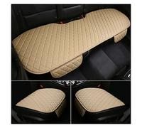 Housse Siège Voiture Avant Arrière Cuir Coussin pour BMW pour M3 E30 pour E90 E93 pour M4 F82 F83 pour M6 X1 Tapis Protection Ensembles Housses Siège Voiture(Cream Color 3pc)