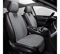 Housse Siège Voiture avec Dossier pour Jeep Renegade 2016-2023, Respirant Coussin Siège Auto Antidérapant Couvre Siege Avant et Arrière Protecteur Siège,A/Gray