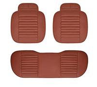 Housse Siège Voiture Coussin Cuir Pu Pour Vw Pour Polo Pour Atlas Pour Jetta Pour Bora Pour Eos Pour Sharan Pour Variante Pour Coccinelle Pour Scirocco Voiture Housse Siège(Brown 5 Seat)