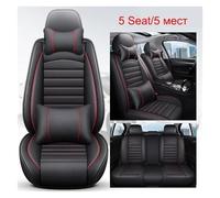 Housse Siège Voiture Housse De Siège Auto Intégrale Pour Mercedes Pour Benz Classe B W245 W246 W242 W247 B180 B200 B250 B250E - Accessoires Protection Siege Voiture(Black Red+Pillow)