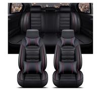 Housse SièGe Voiture Housse De Siège Auto Universelle pour Jaguar X-Type XE XJ XK, Accessoires D'intérieur Auto Respirable Convient(B-Red B)