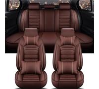 Housse Siège Voiture Housse De Siège Auto Universelle Pour Jaguar XF F-Pace E-pace I-Pace X-Type XE XJ XK Accessoires Intérieur Protection Siege Voiture(Coffee 5+cushion)