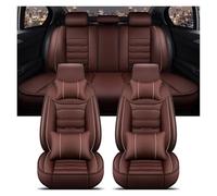 Housse SièGe Voiture Housse Siège Auto Universelle pour Tous Les Modèles pour Toyota pour Kluger pour Sequoia pour Rush Avant ArrièRe Coussins(Coffee B)