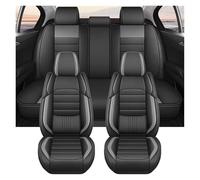 Housse siège Voiture Housses De Siège Auto en PU Ensemble Complet pour Hilux pour Jetour pour X70 pour Plus pour Mondeo pour MK5 pour Kia pour Rio(Black)