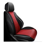 Housse SièGe Voiture Housses De Siège Auto Luxe Personnalisées pour Jaguar F-Pace I-Pace XE XF Auto Respirable Convient(1PC-Red)