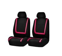 Housse Siège Voiture Housses Siège Voiture Pour VW Pour Golf Pour Amarok Pour Canyon Pour Aventura Pour Atlas Pour Beetle Pour Jetta Pour Bora Pour Polo(2Seats-Pink)