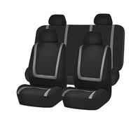 Housse Siège Voiture Housses Siège Voiture Pour VW Pour Golf Pour Amarok Pour Canyon Pour Aventura Pour Atlas Pour Beetle Pour Jetta Pour Bora Pour Polo(5Seats-Grey)