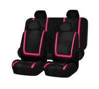 Housse Siège Voiture Housses Siège Voiture Pour VW Pour Golf Pour Amarok Pour Canyon Pour Aventura Pour Atlas Pour Beetle Pour Jetta Pour Bora Pour Polo(5Seats-Pink)