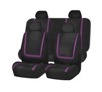 Housse Siège Voiture Housses Siège Voiture Pour VW Pour Golf Pour Amarok Pour Canyon Pour Aventura Pour Atlas Pour Beetle Pour Jetta Pour Bora Pour Polo(5Seats-Purple)