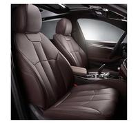 Housse Siège Voiture Housses Sièges Auto Luxe En Cuir À Couverture Intégrale 360° Pour Q7 4L 2006 2007 2008 2009 2010 2011 2012 Accessoires Intérieurs(Café)