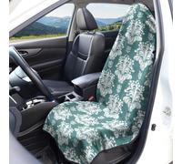 Housse siège voiture motif floral vintage tissu éponge 1 pièce / 2 pièces