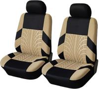 Housse Siege Voiture pour Audi A1 Sport / A1 Quattro / A1 e-tron, Respirant Confortable, Housses de Siège de Voiture Protections Universelle Tendance,Beige