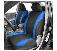 Housse Siege Voiture pour Audi A4 B6 Berline/Avant 2000-2015, Respirant Confortables Avant et Arrière Couvre Sieges Protection,Voiture Interieur Accessoires,C/Blue-2 Seats