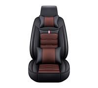 Housse Siege Voiture, pour Bmw E46 E90 3 Series E21 E30 E36 E91 E92 E93 3 Touring Cuir Confortables ImperméAble Avant Et ArrièRe Protection Coussin Interieur Accessoires,Black Coffee style-luxury