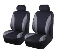 Housse Siege Voiture pour Fiat Panda/Grande Panda/Panda Hybrid, Universel Avant Siège Confortable Antidérapant Protection Housses de Siège,E Grey