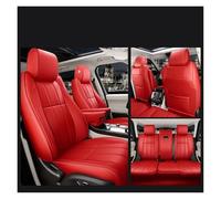 Housse SièGe Voiture pour Les Accessoires Voiture sur Mesure Série pour Jaguar Ensemble Complet Housses Spécifiques Auto Respirable Convient(Rouge)
