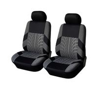 Housse Siège Voiture Pour Master 3 Places 2 + 1 Type Housses Siège Housse Siège Voiture Pour Transporteur/Van Universelle Pour La Plupart Voitures Intérieur Camion Housses Siège Auto(2 piece Gray)