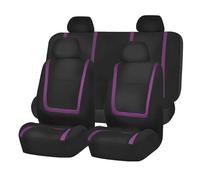 Housse Siège Voiture Pour OPEL Pour Corsa Pour Adam Pour Insignia Pour Zafira Housses De Sièges Auto En Tissu Pièces Détachées Pour Coussins Housses De Sieges(9Pcs Purple)