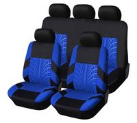 Housse Siege Voiture, pour Peugeot 206 307 308 407 408 Housses de Siège de Voiture Avant Compatible airbags,Confortables Respirant Antidérapant Imperméab,A