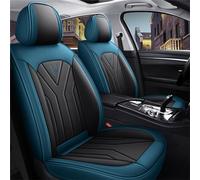 Housse Siege Voiture Universel pour Honda CR-V CRV 1998-2021/Accord EX 1997-2019, C, Couvre Siege Voiture, Nouveau Cuir Résistant à l'usure Imperméable Mousse de Résilience(Black Blue)