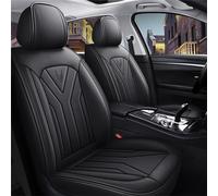 Housse Siege Voiture Universel pour Honda CR-V CRV 1998-2021/Accord EX 1997-2019, C, Couvre Siege Voiture, Nouveau Cuir Résistant à l'usure Imperméable Mousse de Résilience(Black)