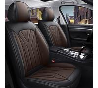 Housse Siege Voiture Universel pour Honda CR-V CRV 1998-2021/Accord EX 1997-2019, C, Couvre Siege Voiture, Nouveau Cuir Résistant à l'usure Imperméable Mousse de Résilience(Black Coffee)