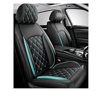 Housse Siege Voiture Universel pour Seat Arosa Exeo Toledo Altea Cordoba Exeo, Housse Voiture Siege Imperméable, Cuir de Haute Qualité Et Résistant À l'usure,5 Places(Black Blue)