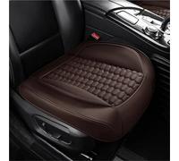 Housse Sieges Auto Universel Housse De Siège De Voiture Avant En Cuir PU, Coussin De Siège De Voiture, Accessoires Intérieure Pour Mitsubishi Pour ASX(Café,De face)