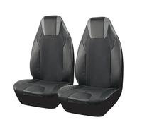 Housse Sieges Auto Universel Pour Dacia Pour Duster Housses De Siège Universelles En Cuir PU Accessoires Intérieure Pour La Plupart Des Voitures SUV Camions Van(2 pcs)