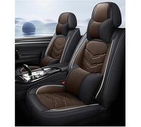 Housse Sieges Auto Universel Pour Ford Pour Focus 3 Lin Respirant Ajustement Universel Housses De Siège De Voiture Accessoires De Décoration Intérieure(Brun,Luxury)