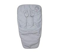 Housse Sila bébé universelle + couvre harnais, hypothermique, respirant, hypoallergénique et hyperdoux, tissu arrière 3D, rabat caoutchouté supérieur (Cute Ballerine)