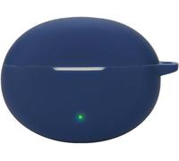 Housse Silicone Antichoc Slim Pour Oneplus Nord Buds 3 Pro - Compatible Charge Sans Fil, Attache Sangle - Bleu Marine