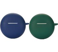 Housse Silicone Compatible Oppo Enco Buds2 ¿ Recharge Sans Fil ¿ Protection Antichoc 360° ¿ Design Animé Bleu¿Vert