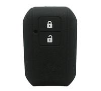 Housse Silicone Coque de n Silicone pour e Voiture pour Suzuki Swift 2019 Porte-clés de télécommande-Black