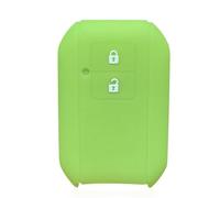 Housse Silicone Coque de n Silicone pour e Voiture pour Suzuki Swift 2019 Porte-clés de télécommande-Luminous Green