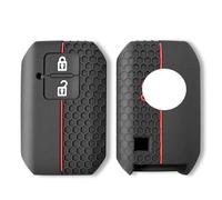 Housse Silicone Coque de n Silicone pour e Voiture pour Suzuki Swift 2019 Porte-clés de télécommande-Redline ka