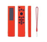 Housse Silicone Luminouse pour Télécommande pour samsung BN59-1385(Red) | dans le , ajustement parfait, boutons accessibles, protection quotidienne, pour facile à installer