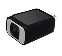 Housse Silicone pour Caméra eufy Security S230/SoloCam S40, Housse de Protection Résistante Aux Intempéries pour Système de Caméra de Sécurité Domestique (Noir)