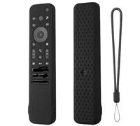 Housse Silicone pour Télécommande Sony RMF-TX810U RMF-TX811U RMF-TX910U, Housse Anti-Chocs (Noir)