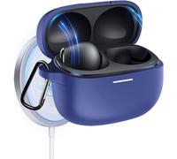 Housse Silicone Souple Compatible Xiaomi Redmi Buds 6 Pro ¿ Coque Tpu Anti-Chocs, Imperméable Et Anti-Rayures, Protection Complète Bleu Foncé