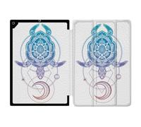Housse Smart Cover Pour Ipad 10.2 Animaux Maori Tortue Color