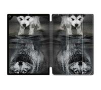 Housse Smart Cover Pour Ipad 10.2 Chien Reflet