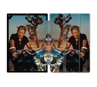Housse Smart Cover Pour Ipad 10.2 Johnny Hallyday Moto
