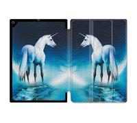 Housse Smart Cover Pour Ipad 10.2 Licorne Lune